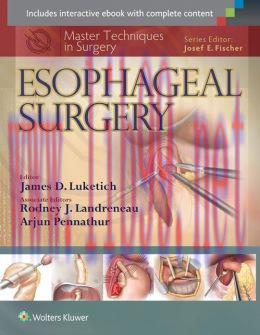 [AME]Master Techniques in Surgery: Esophageal Surgery (EPUB)