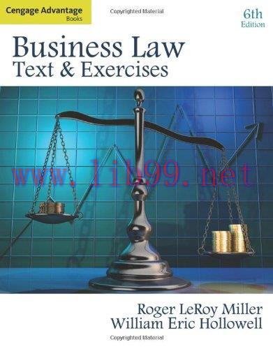 [FOX-Ebook]Business Law: Text and Exercises, 6th Edition