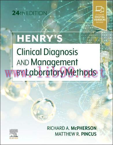 [AME]Henry's Clinical Diagnosis and Management by Laboratory Methods, 24th edition (True PDF)