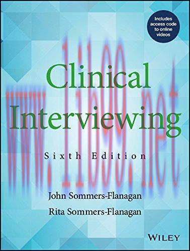 [AME]Clinical Interviewing, 6th edition (Original PDF)