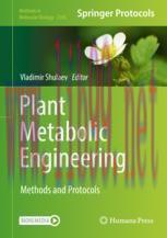 [PDF]Plant Metabolic Engineering: Methods and Protocols