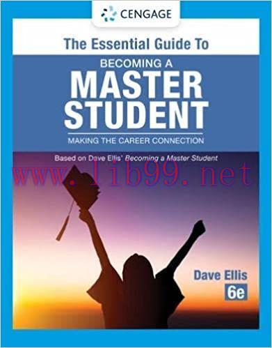 [PDF]The Essential Guide to Becoming a Master Student 6th Edition