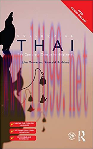 Colloquial Thai (Colloquial Series (Book only)) 2nd Edition,