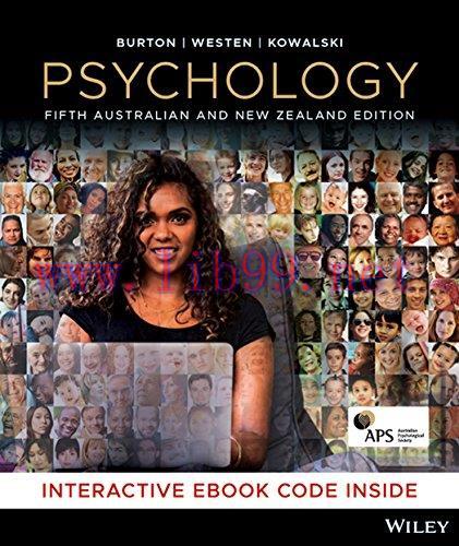 [FOX-Ebook]Psychology, 5th Australian and New Zealand Edition