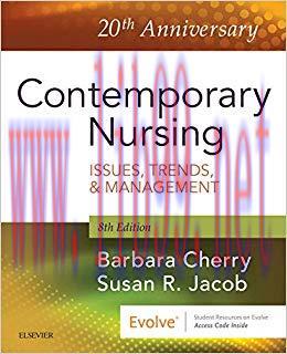 (PDF)Contemporary Nursing E-Book: Issues, Trends, & Management 8th Edition