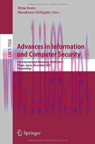 [FOX-Ebook]Advances in Information and Computer Security