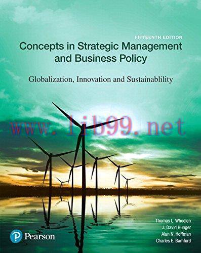 [FOX-Ebook]Concepts in Strategic Management and Business Policy: Globalization, Innovation and ...