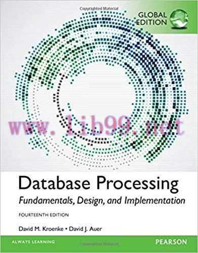 [PDF]Database Processing Fundamentals, Design, and Implementation, 14th Global Edition [David M...