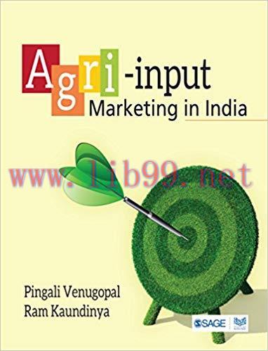 (PDF)Agri-input Marketing in India 1st Edition