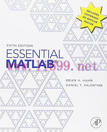 [FOX-Ebook]Essential MATLAB for Engineers and Scientists, 5th Edition
