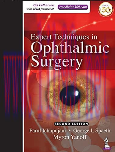 [AME]Expert Techniques in Ophthalmic Surgery, 2nd edition (Original PDF)