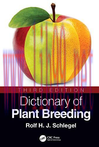 [FOX-Ebook]Dictionary of Plant Breeding, 3rd Edition
