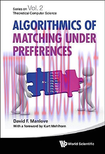 [FOX-Ebook]Algorithmics of Matching Under Preferences