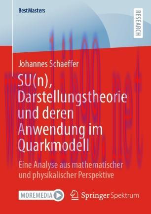 SU(n), Darstellungstheorie und deren Anwendung im Quarkmodell
