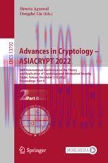[PDF]Advances in Cryptology &ndash; ASIACRYPT 2022: 28th International Conference on the Theory and A...