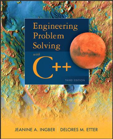 (Solution Manual)Engineering Problem Solving with C++, 3rd Edition Delores M. Etter.zip