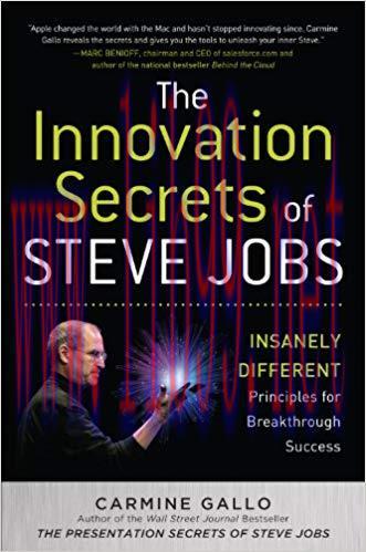 The Innovation Secrets of Steve Jobs: Insanely Different Principles for Breakthrough Success 1s...