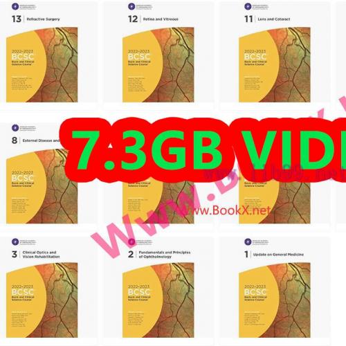[Media]2022-2023 AAO BCSC Basic and Clinical Science Course, Ophthalmology All 13 Volumes Video...