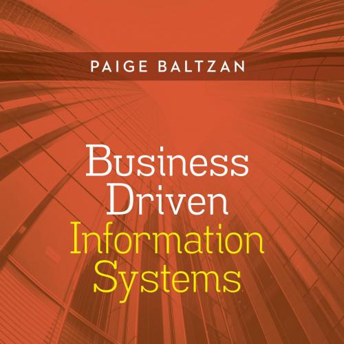 Business Driven Information Systems,4th Edition