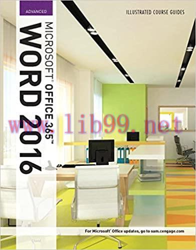 (PDF)Illustrated Course Guide: Microsoft Office 365 & Word 2016: Advanced (Illustrated Course G...