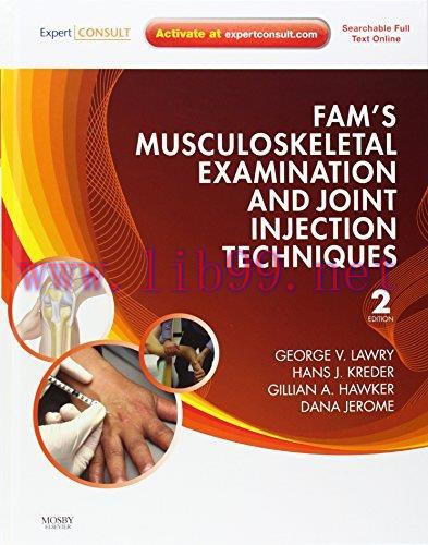 [AME]Fam's Musculoskeletal Examination and Joint Injection Techniques, 2nd Edition (PDF)