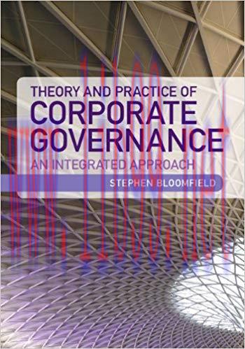 (PDF)Theory and Practice of Corporate Governance: An Integrated Approach
