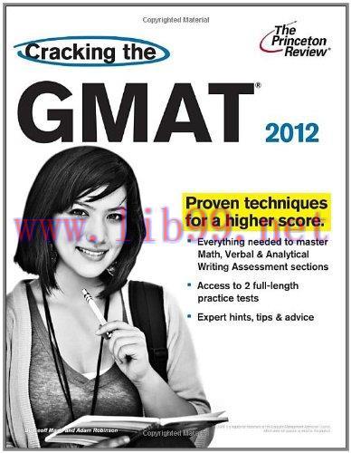 [FOX-Ebook]Cracking the GMAT, 2012 Edition