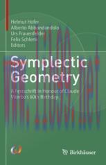 [PDF]Symplectic Geometry: A Festschrift in Honour of Claude Viterbo&rsquo;s 60th Birthday