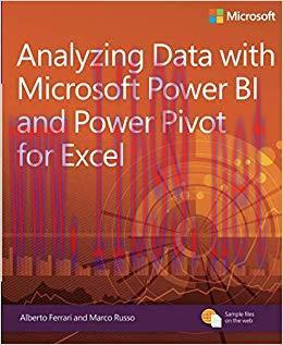 (PDF)Analyzing Data with Power BI and Power Pivot for Excel (Business Skills) 1st Edition