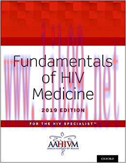 (PDF)Fundamentals of HIV Medicine 2019 1st Edition