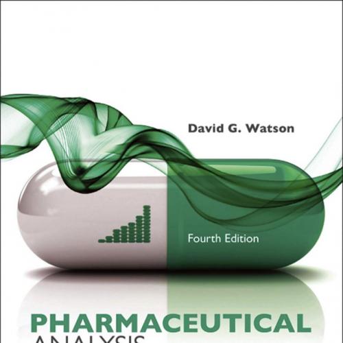 Pharmaceutical Analysis-1