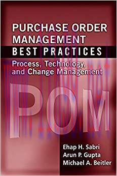(PDF)Purchase Order Management Best Practices: Process, Technology, and Change Management