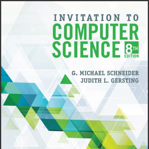 (IM)Invitation to Computer Science, 8th Edition.zip