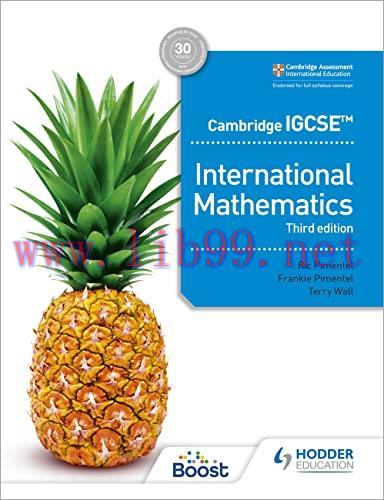 [FOX-Ebook]Cambridge IGCSE International Mathematics 3rd edition
