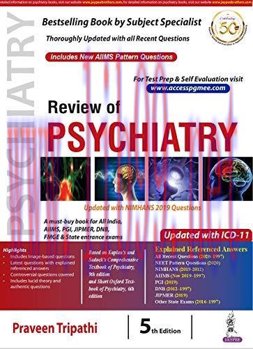 [AME]Review of Psychiatry, 5th Edition (EPUB + Converted PDF)