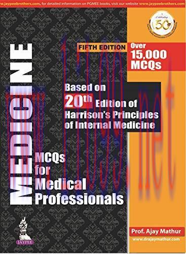 [AME]Medicine MCQs for Medical Professionals 5th Edition (Original PDF From_ Publisher)