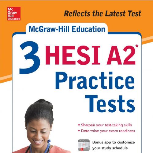 McGraw-Hill Education 3 HESI A2 - Kathy A. Zahler