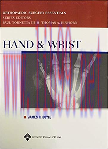 [PDF]Orthopaedic Surgery Essentials Series - Hand and Wrist