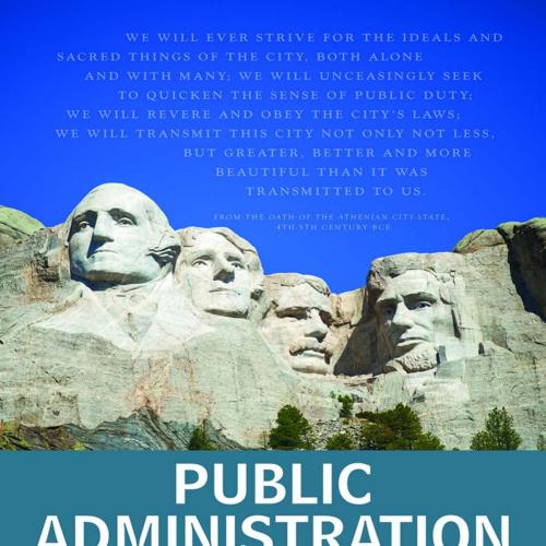 Public Administration - Holzer, Marc,Schwester, Richard Wilmot