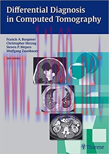 [PDF]Differential Diagnosis in Computed Tomography (Francis A. Burgener, Thieme)