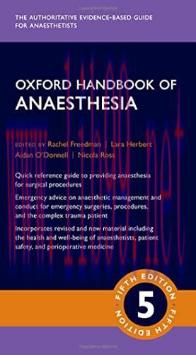 [AME]Oxford Handbook of Anaesthesia, 5th Edition (Oxford Medical Handbooks) (Original PDF)
