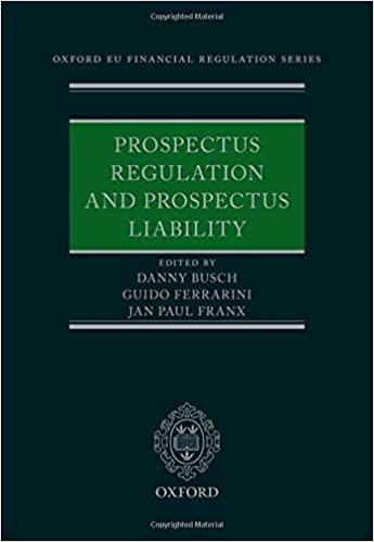 Prospectus Regulation and Prospectus Liability