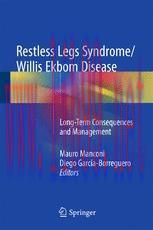 [PDF]Restless Legs Syndrome/Willis Ekbom Disease: Long-Term Consequences and Management