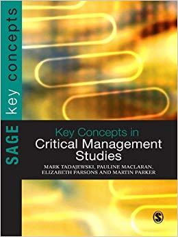 (PDF)Key Concepts in Critical Management Studies (SAGE Key Concepts series) 1st Edition