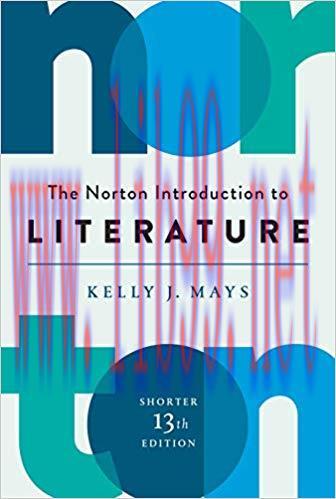 (PDF)The Norton Introduction to Literature (Shorter Thirteenth Edition) 13th Edition