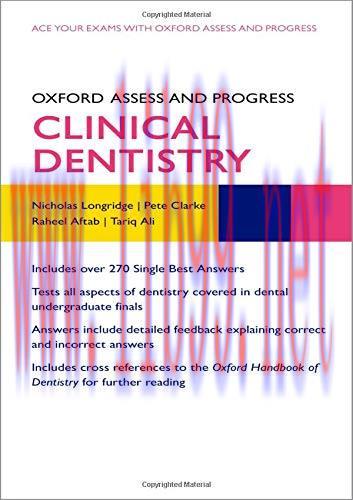 [AME]Oxford Assess and Progress: Clinical Dentistry (ORIGINAL PDF from_ Publisher)