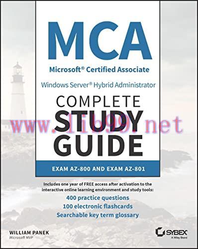 [FOX-Ebook]MCA Windows Server Hybrid Administrator Complete Study Guide with 400 Practice Test ...