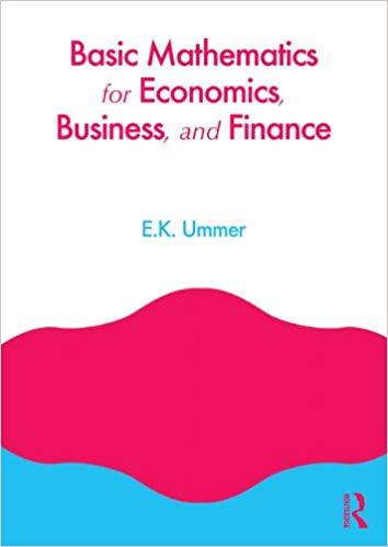 (PDF)Basic Mathematics for Economics, Business and Finance 1st Edition