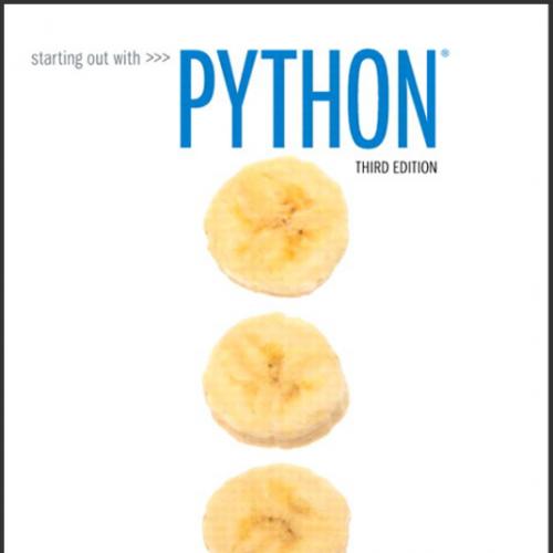 (Test Bank)Starting Out with Python 3rd Edition by Tony Gaddis.zip