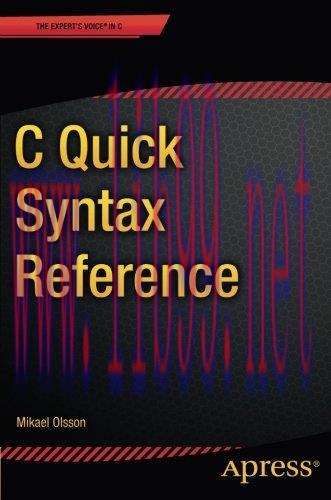 [FOX-Ebook]C Quick Syntax Reference